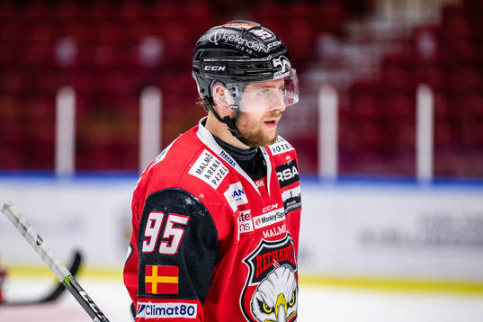 Malmö Redhawks Carl Persson deppar