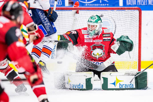 Malmö Redhawks målvakt Andreas Ljunggren