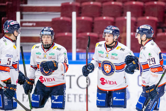 Växjös Juuso Vainio, Victor Stjernborg, Linus Nässén
