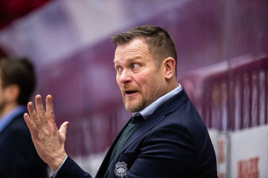 Malmö Redhawks tränare Joakim Fagervall