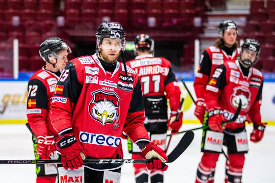 Malmö Redhawks Carl Persson deppar