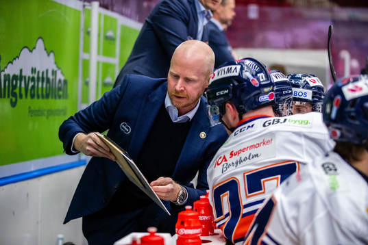 Växjös assisterande tränare Tobias Thermell