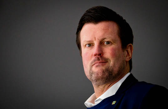 Färjestads General Manager Peter Jakobsson