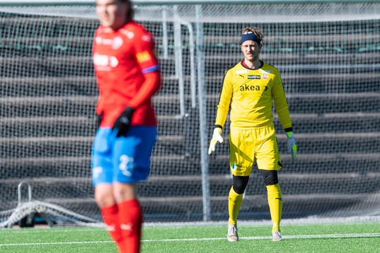 Helsingborgs målvakt Anders Lindegaard