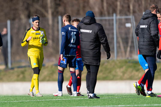 Helsingborgs målvakt Anders Lindegaard