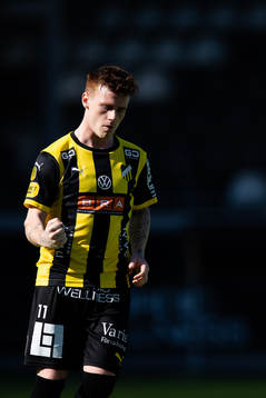 Häckens Tobias Heintz jublar