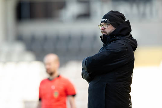 Varbergs tränare Joakim Persson