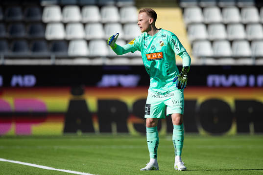 Häckens målvakt Pontus Dahlberg
