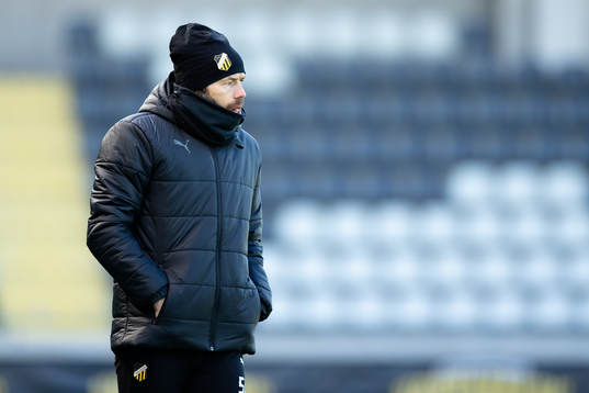 Häckens tränare Andreas Alm