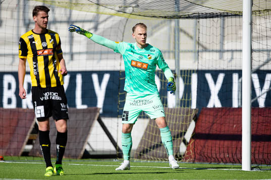 Häckens målvakt Pontus Dahlberg