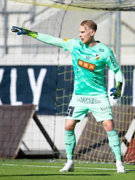 Häckens målvakt Pontus Dahlberg