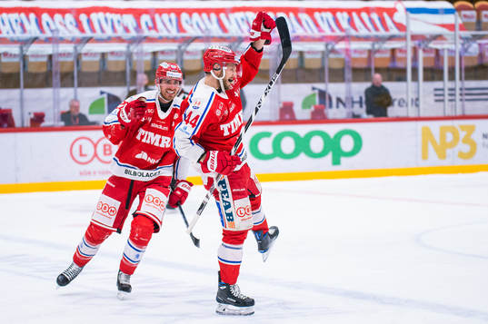 Timrås Jacob Blomqvist jublar