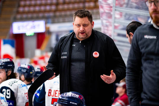 Västerviks tränare Mattias Karlin