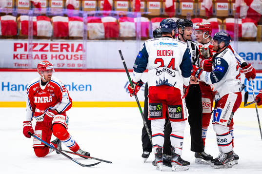 Timrås Patrick Wiercioch  har ont