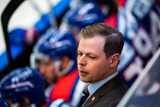 Oskarshamns tränare Martin Filander