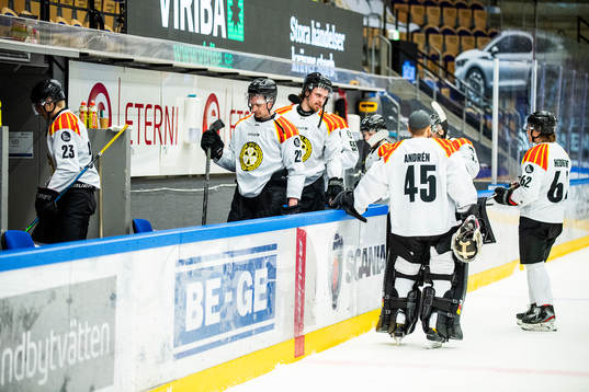 Brynäs spelare deppar