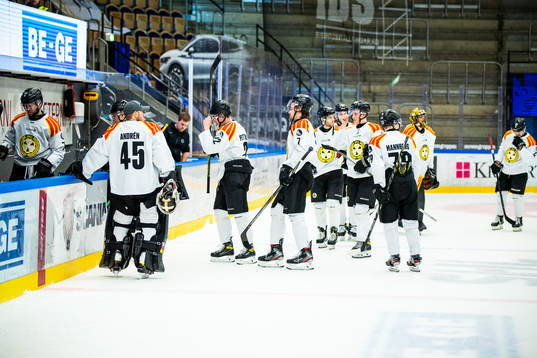 Brynäs spelare deppar