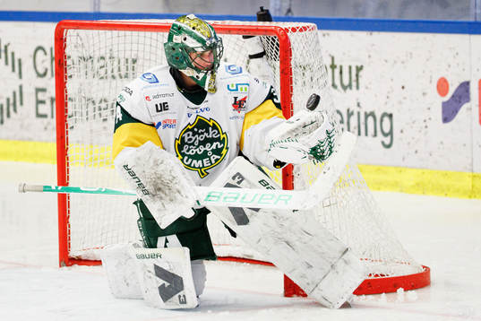 Björklövens målvakt Kevin Poulin