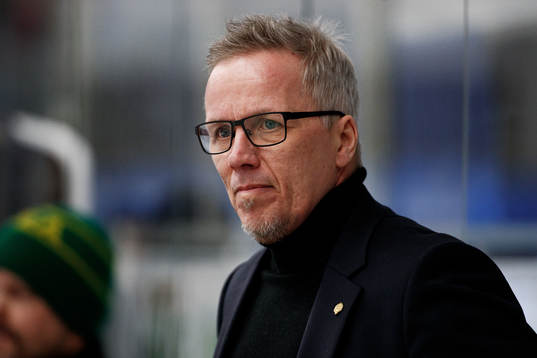 Björklövens tränare Hans Wallson