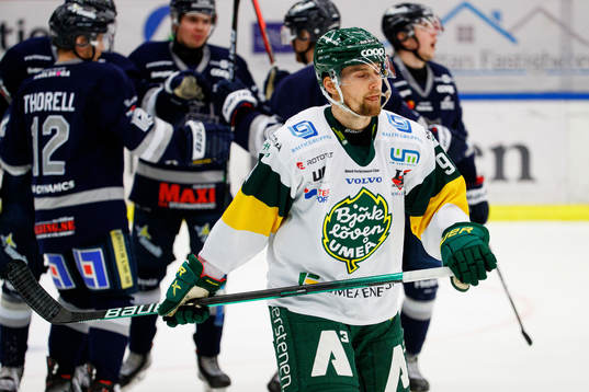 Björklövens Justin Crandall deppar