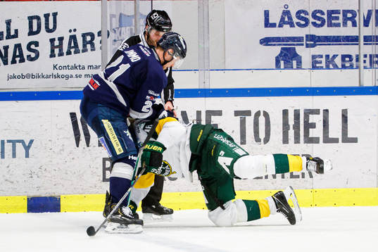 Karlskogas Tor Immo och Björklövens Daniel Rahimi