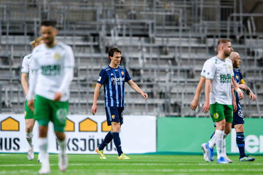 Djurgårdens Hjalmar Ekdal deppar