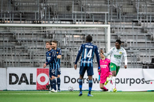 Hammarbys Aziz Ouattara Mohammed jublar