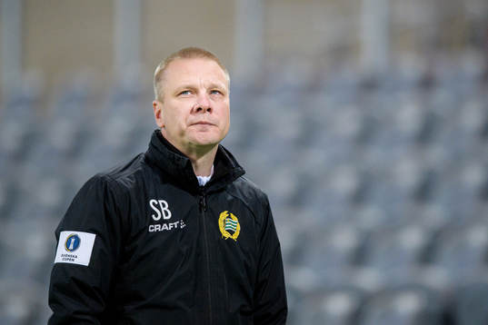 Hammarbys tränare Stefan Billborn
