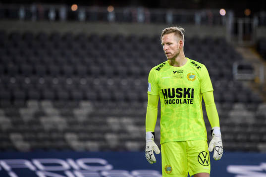 Hammarbys målvakt David Ousted