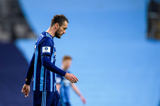 Djurgårdens Emir Kujovic deppar