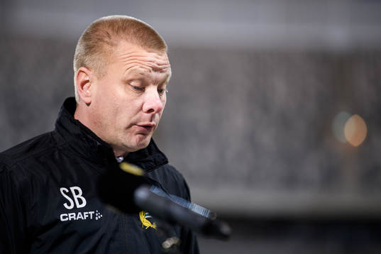 Hammarbys tränare Stefan Billborn