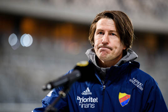 Djurgårdens tränare Thomas Lagerlöf