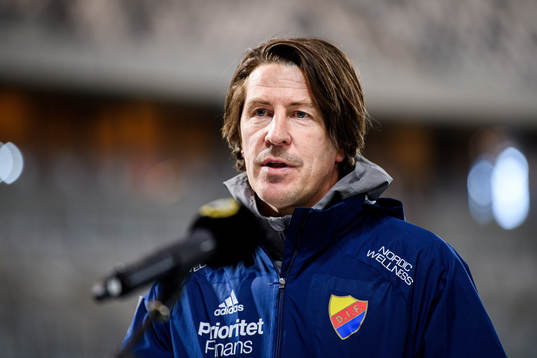 Djurgårdens tränare Thomas Lagerlöf