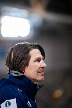 Djurgårdens tränare Thomas Lagerlöf