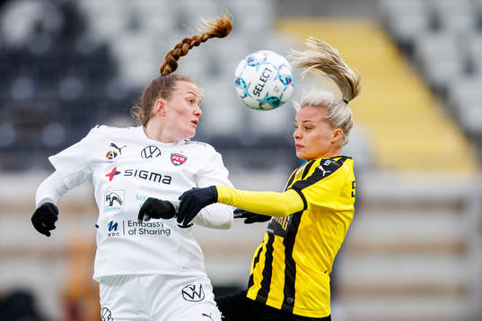 Rosengårds Stefanie Sanders och Häckens Lotta