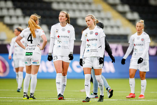 Rosengårds Stefanie Sanders och Ria Noora Minerva Öling