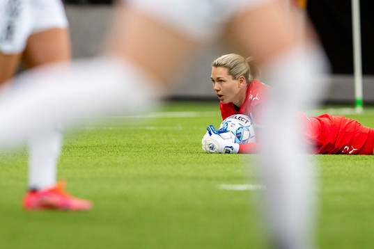Häckens målvakt Jennifer Falk
