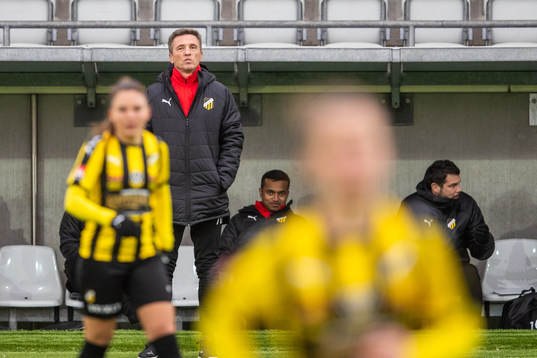 Häckens tränare Mats Gren