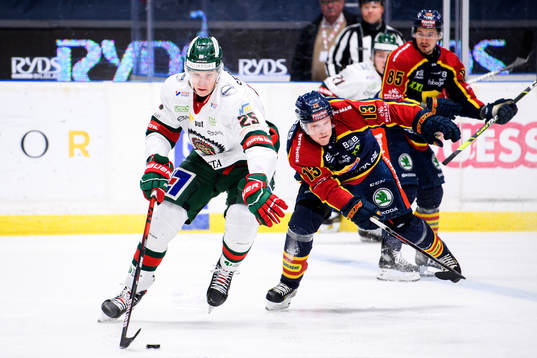 Frölundas Elmer Söderblom och Djurgårdens Kalle Östman