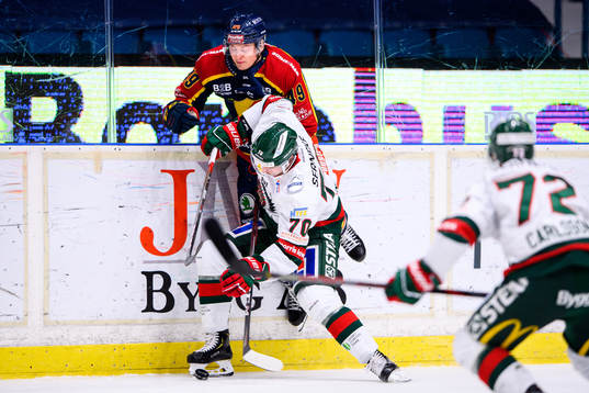 Frölundas Christoffer Ehn och Djurgårdens Rhett Rakhshani