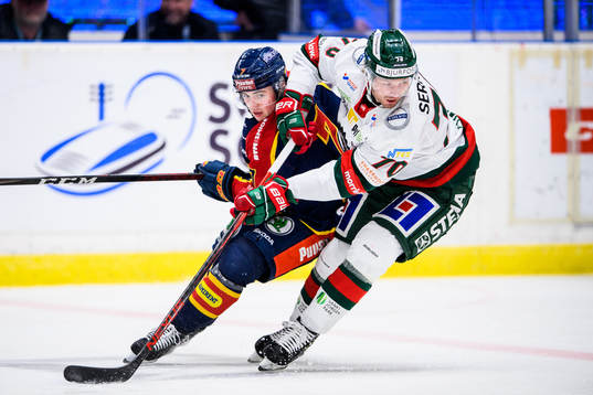 Djurgårdens Bobby Nardella och Frölundas Christoffer Ehn