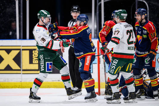 Frölundas Johan Sundström och Djurgårdens Jesper