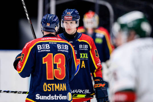 Djurgårdens Kalle Östman och Tom Nilsson
