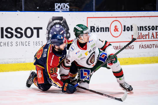 Djurgårdens Robin Norell och Frölundas Linus Nässén