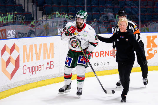 Frölundas Jonathan Sigalet  har ont