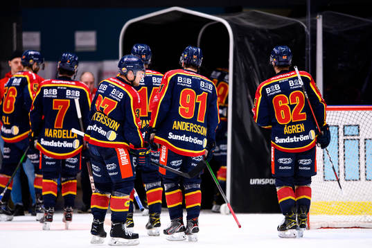Djurgårdens spelare deppar