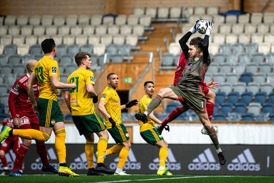 Dalkurds målvakt Jonathan Viscosi