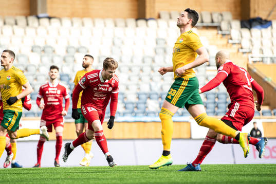 Piteås Fredrik Johansson jublar