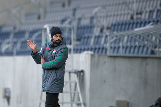 Dalkurds manager Azad Kizil