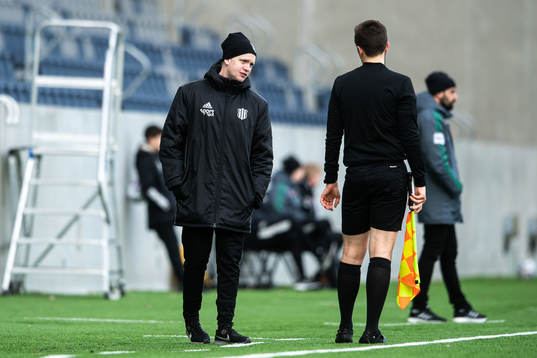 Tränare Joakim Vikström
